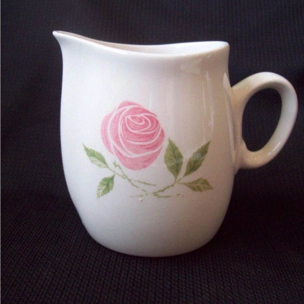 Vintage Mid-Century Franciscan Ware Pink a Dilly Creamer